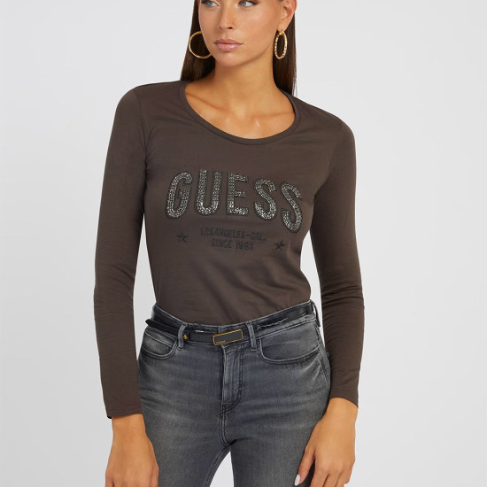 Guess Γυναικεία μακρυμάνικη μπλούζα Mirela Tee